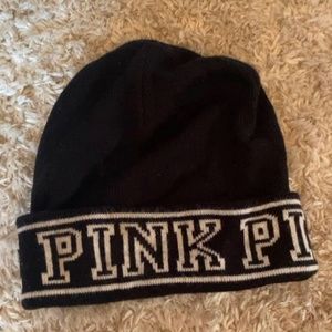 Pink stocking cap